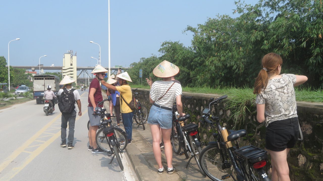 Electric Bike Tour Hanoi: Ancient Co Loa Citadel Day Trip